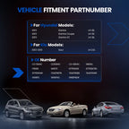 AC Compressor & Clutch for Hyundai Elantra (2011–2013) & Kia Soul (2012–2013)