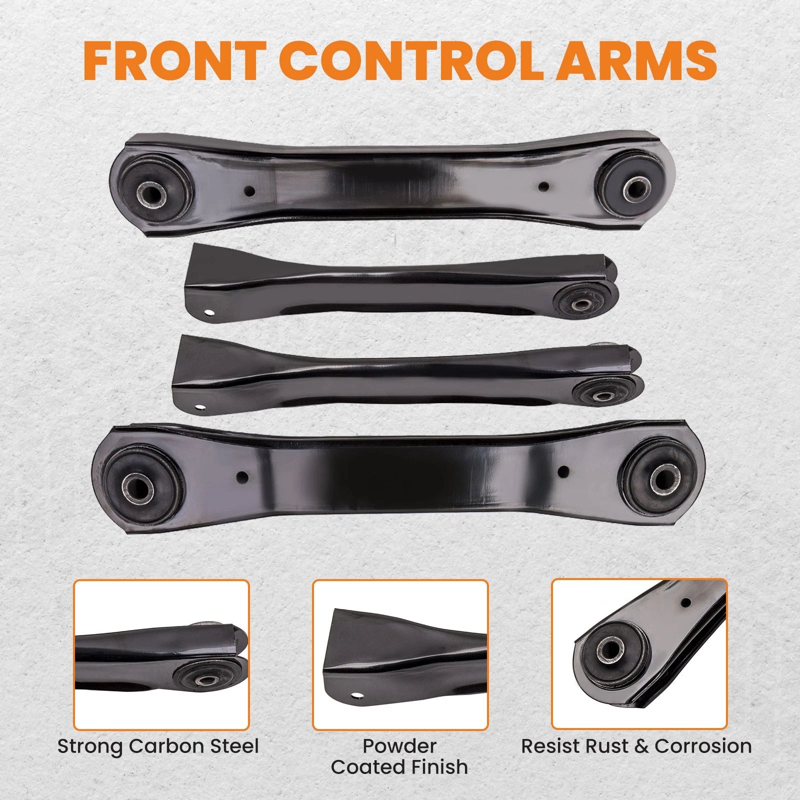 Set of 4 Control Arm Assembly for Jeep Cherokee (1990–2001)