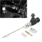 Hydraulic Clutch Cable & Brake Pump Cylinder for Motorcycle - Black