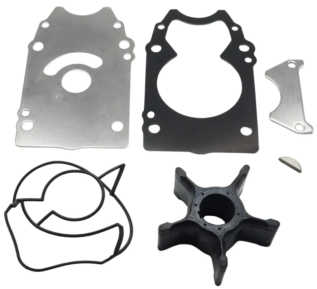 Outboard Water Pump Impeller & Plate for Suzuki 4-S (17461-93J00, 17471-98J01)