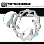 220mm Rear Brake Disc Rotor for Husqvarna FE250 FE350 FE450 FE501 (2014–2022)