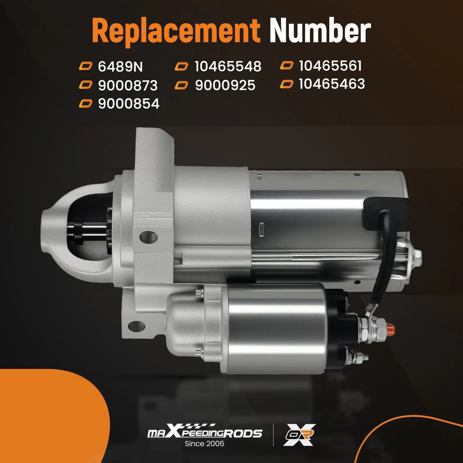 Starter Motor for Chevrolet Avalanche Suburban 5.3L V8 (2001–2002)