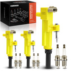 3X Ignition Coil & 6X Iridium Spark Plug for Ram Dakota Jeep V6 (2005–2011)