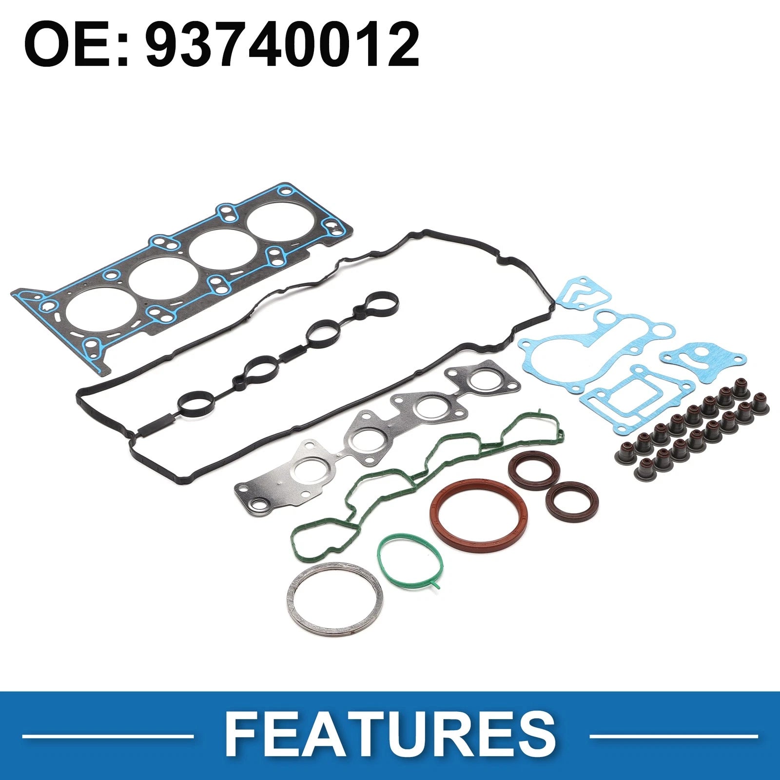 Cylinder Head Gasket Kit No. 93740012 for Chevrolet Lacetti (2005–2013)