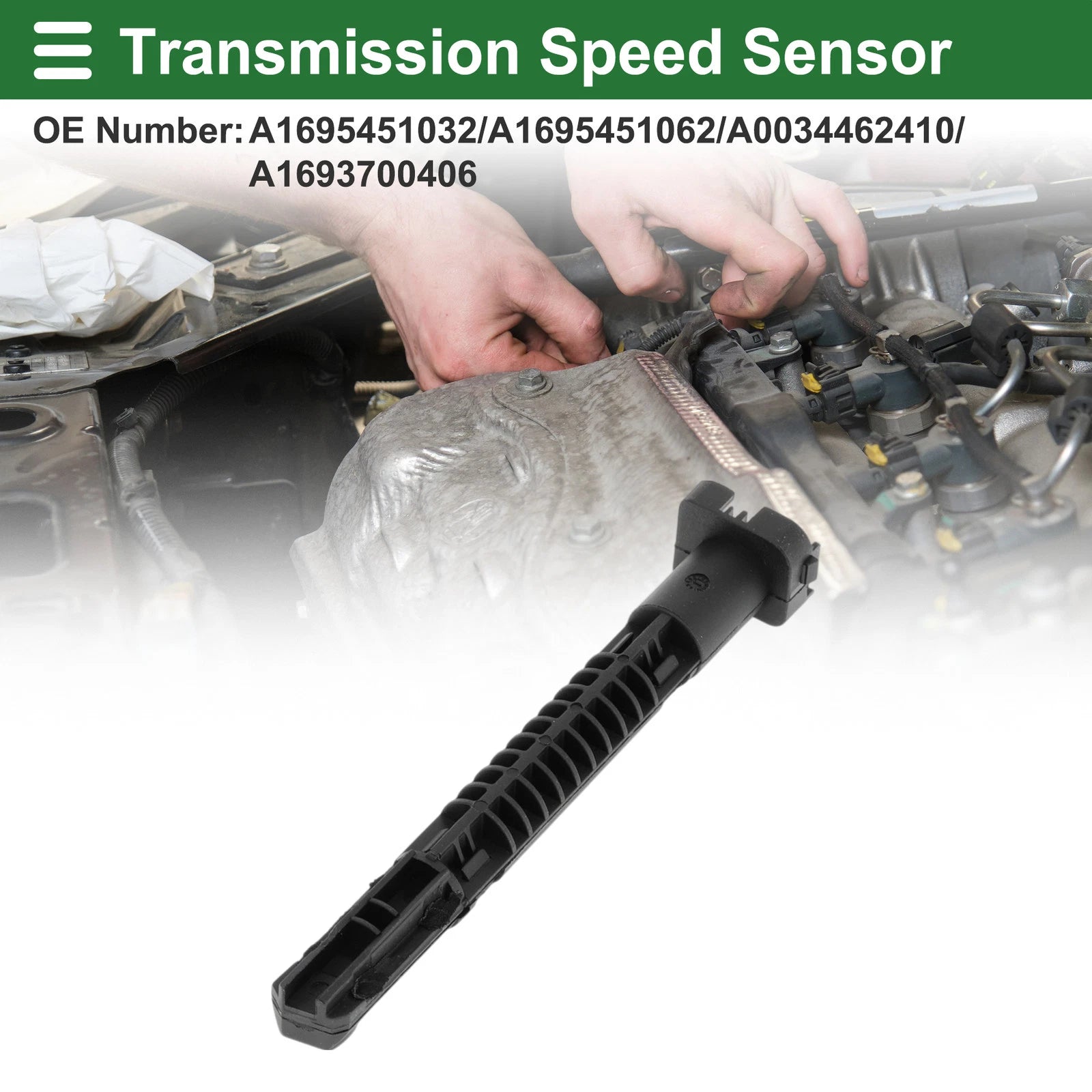 1 Pc Transmission Speed Sensor No.A1695451032 for Mercedes-Benz W245 (2005–2012)