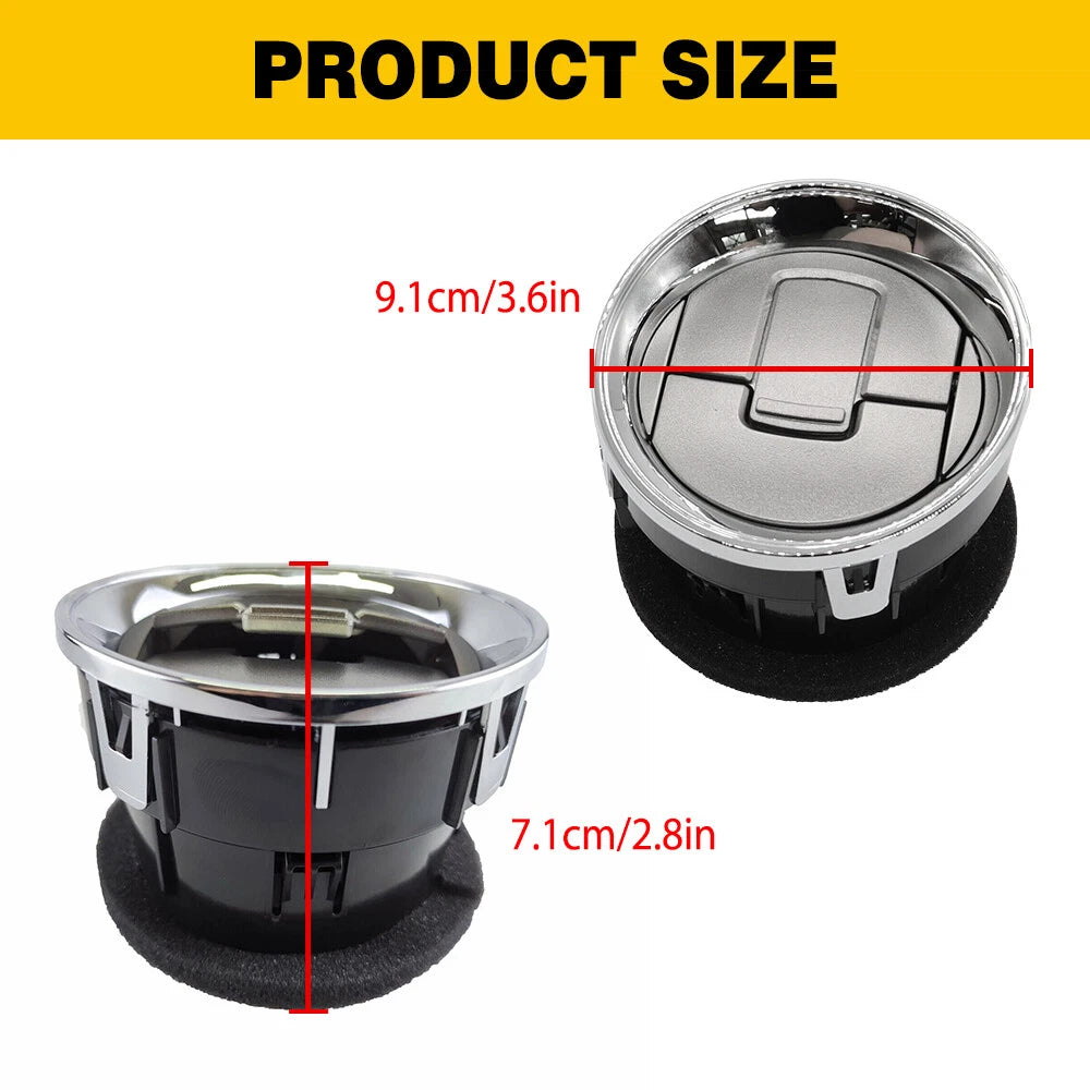 Set of 2 Air Vent Louvers for Ford F150 (2009–2014)