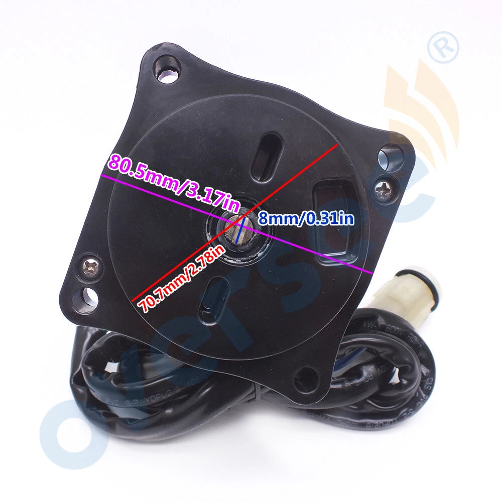 Trim Motor 12V for Suzuki DF70 DF85 DF90 (2003–2004) 38100-87L10 38100-87L00