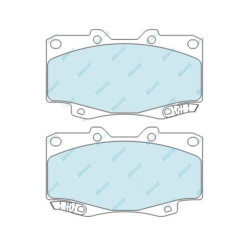 HD Front Disc Brake Pads Set for Hilux GGN25 KUN25 KUN26 TGN26 (2005-2016)