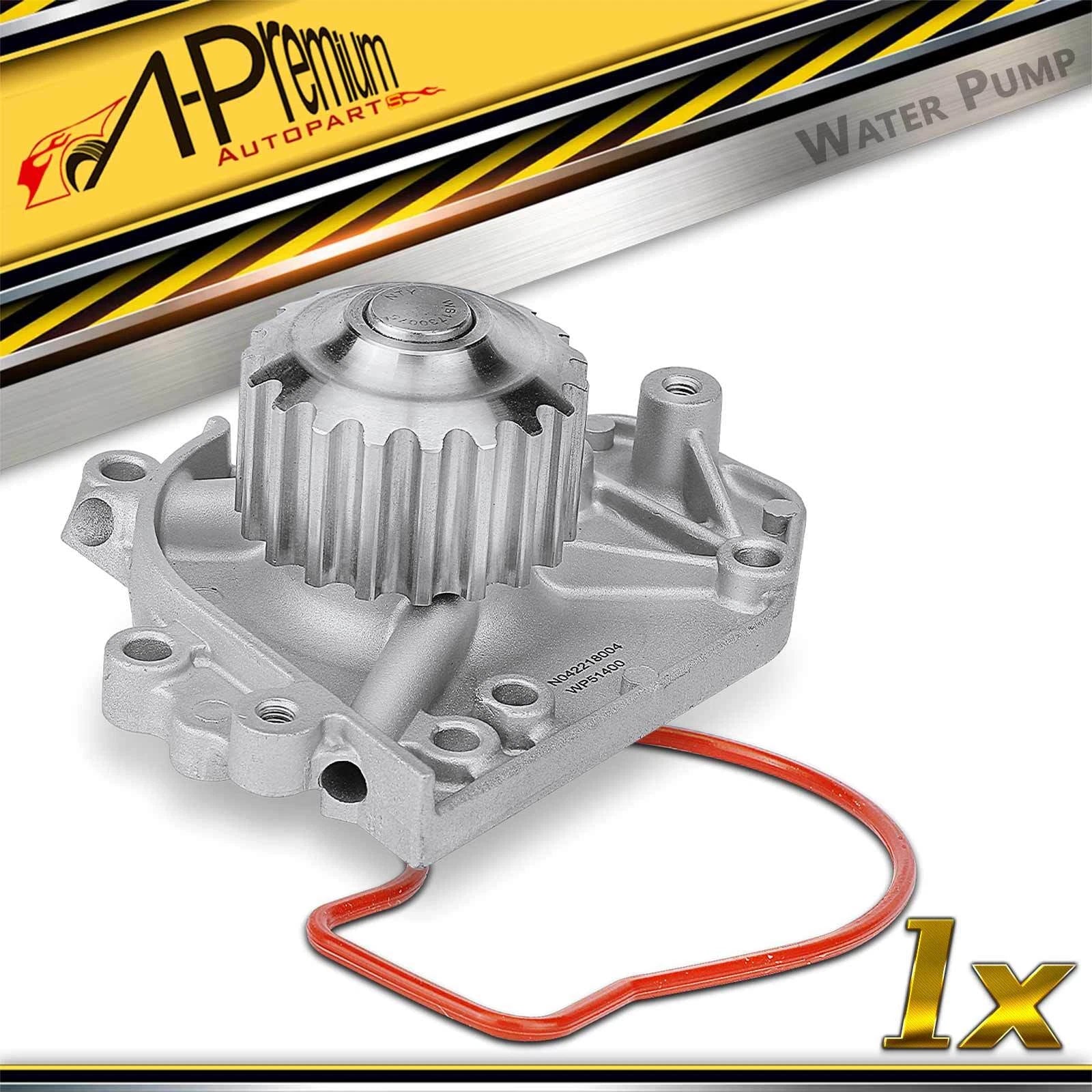 Water Pump with Gasket for Honda CR-V (1997–2001) Acura Integra (1996–2001)