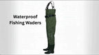 Waterproof Chest Waders with Boots for Unisex (700)