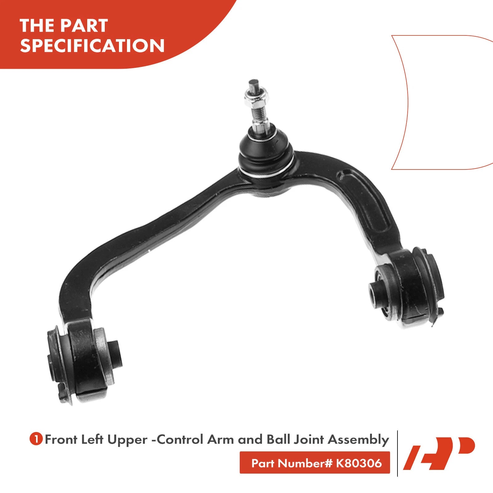8x Front Outer Control Arm Ball Joints for Ford F-150 (2004-2008)