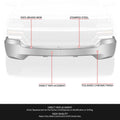 Chrome Front Bumper for Chevrolet Silverado 1500 LD (2016–2019)