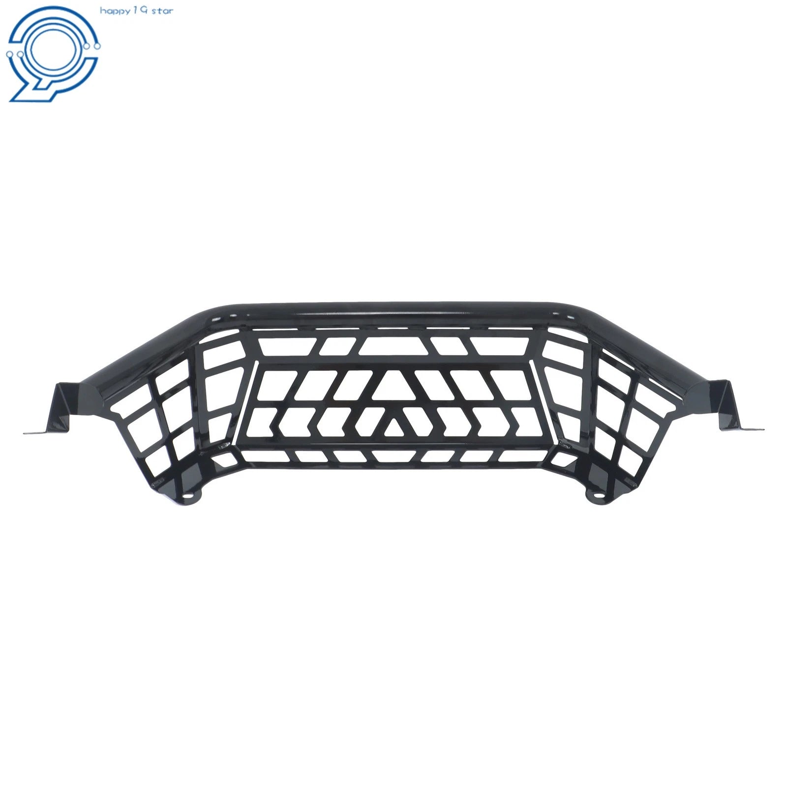 Black Steel Luggage Rack Bed Shell Rear Panel for Kawasaki Teryx KRX 1000 (2020–2023)