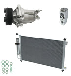 AC Compressor Kit with Condenser for Nissan Versa 1.8L (2009–2012)