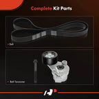 2X Serpentine Belt Drive Component Kit for Chevy Cruze (2014-2016)