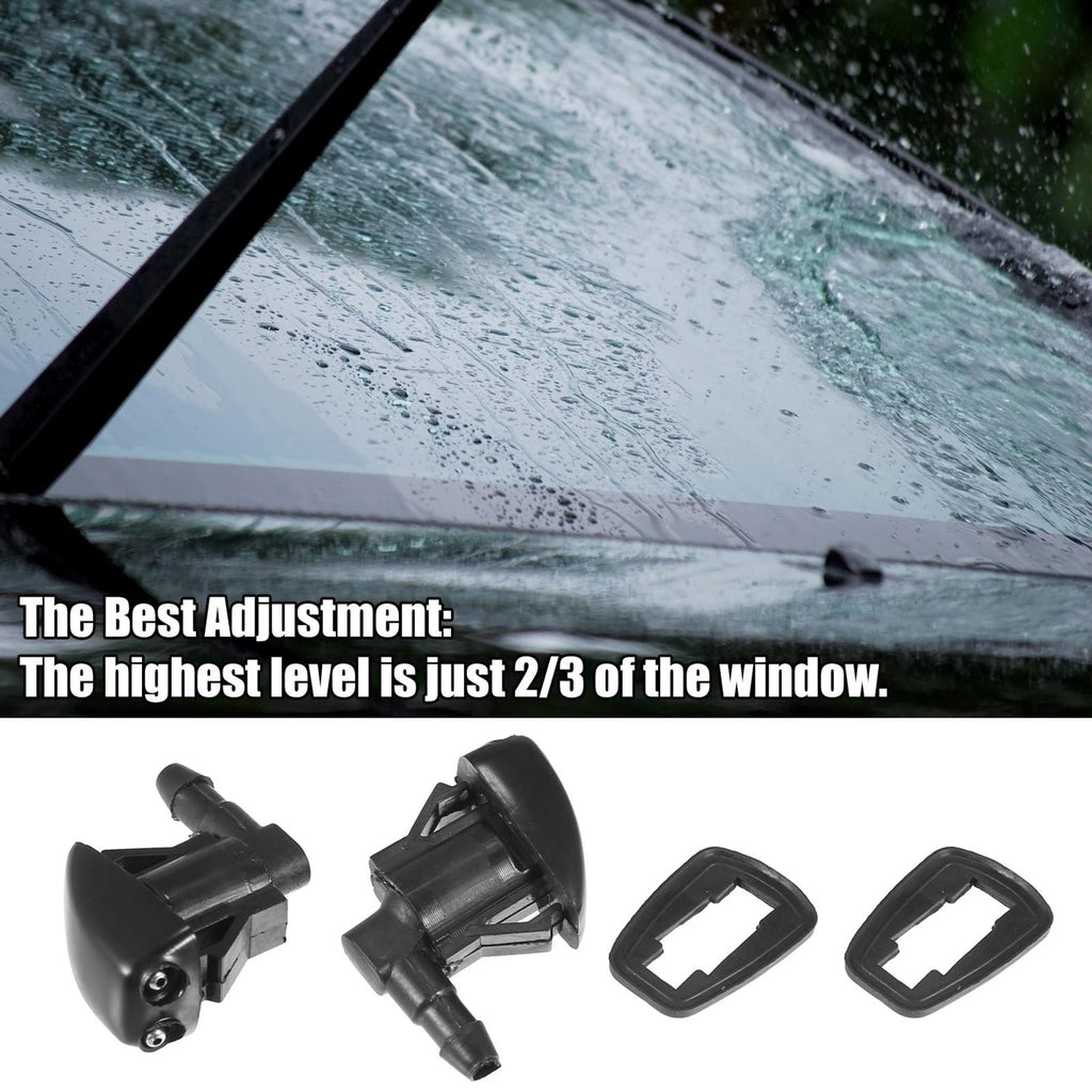 5X Front Windshield Washer Nozzle Kit 85381-44010 for Toyota Tacoma (2005–2015)