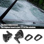 5X Front Windshield Washer Nozzle Kit 85381-44010 for Toyota Tacoma (2005–2015)