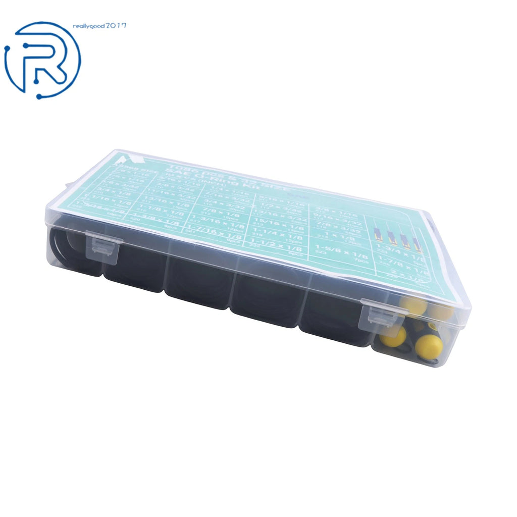 32 Size SAE O Ring Assortment Kit for (1086 Pcs)