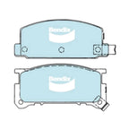 Front Disc Brake Pads Set for Subaru Brumby AU5 4cyl 1.8L EA81 (1985 - 1994)