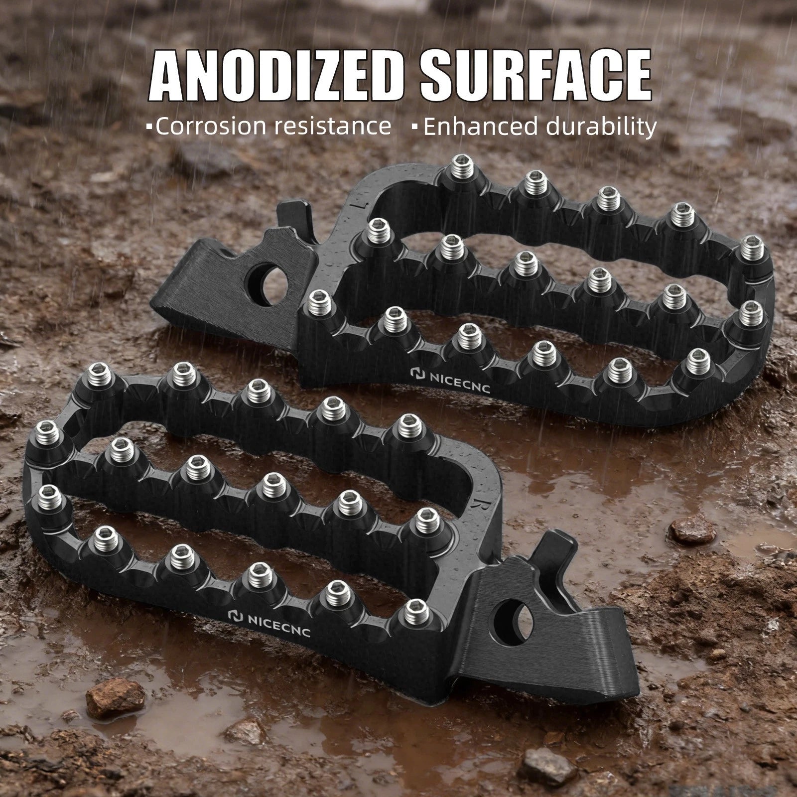 Footpegs Footrests for Honda CRF1100L Africa Twin Adventure Sports (2020–2026)