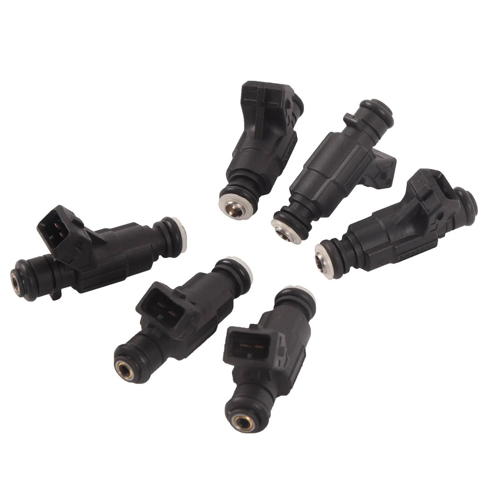 Set of 6 Fuel Injectors for Mercedes-Benz C240 C320 E320 (2001–2005)