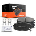 Set of 4 Front Ceramic Brake Pads for Hyundai Elantra (2009–2012) Kia Soul (2014–2016)