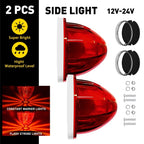 2X LED Side Marker Clearance Lights for Truck Trailer (EPY)