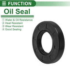 Oil Seal   - NBR Rubber 38x72x12mm
