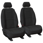Front Tailor Made Black Neoprene Car Seat Covers for Toyota Aurion (2012–2017)