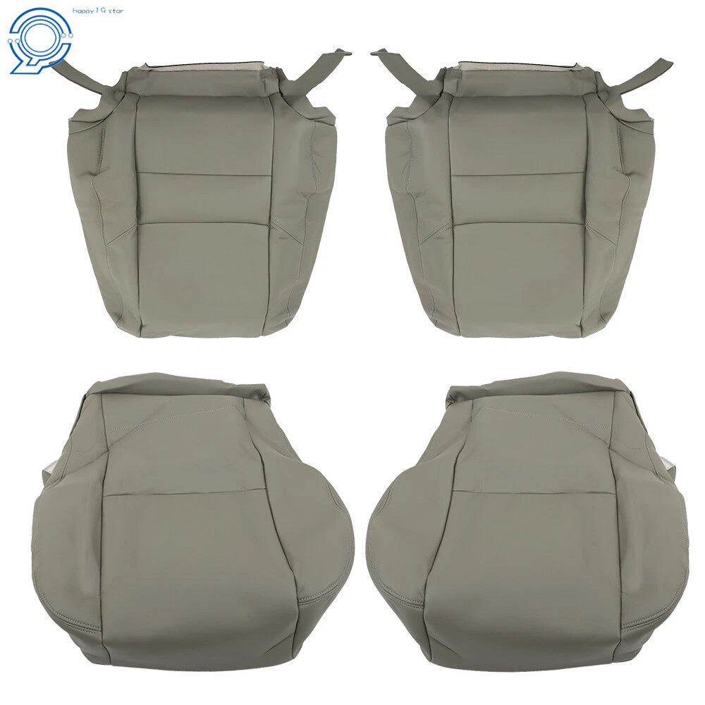 Leather Seat Covers for Toyota Sequoia (2000-2007) Gray