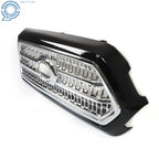 Front Bumper Upper Grille with Chrome Molding for Toyota Tacoma (2016–2017)