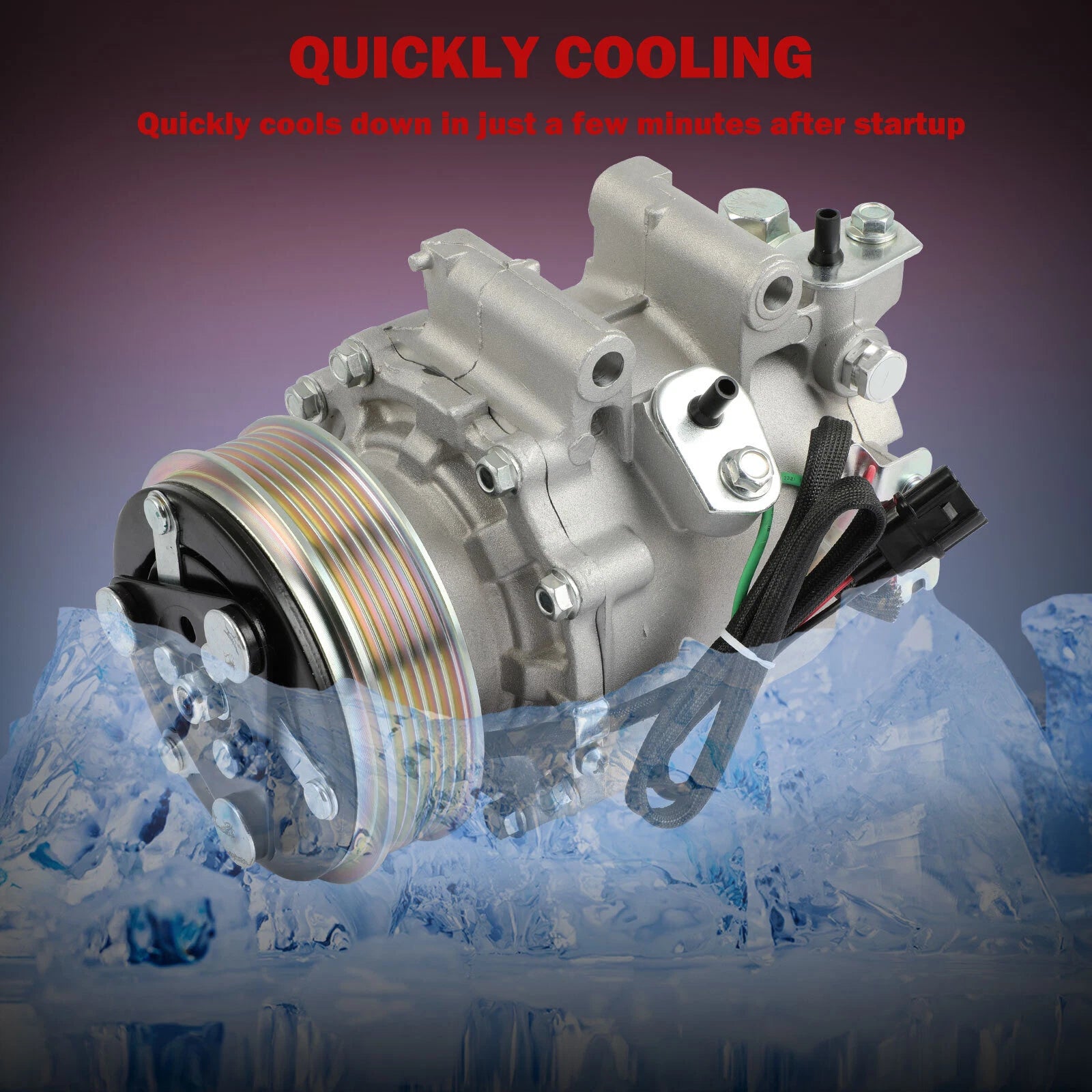 AC Compressor with Clutch for Honda Civic 1.8L, Acura ILX 2.0L (2012–2015)