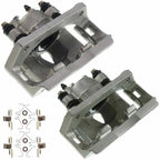 Pair Rear Brake Calipers with Brackets for Ford E-150 (2004-2006)