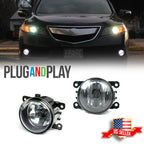 Fog Lights for Acura TSX RDX TL ILX Honda CR-V Pilot (2011–2015)