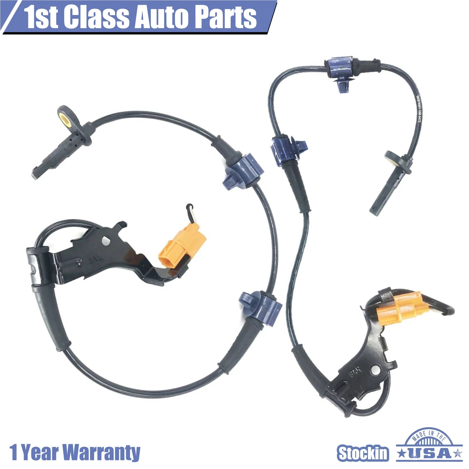 Set of 2 ABS Wheel Speed Sensors for Honda CR-V (2002–2006)