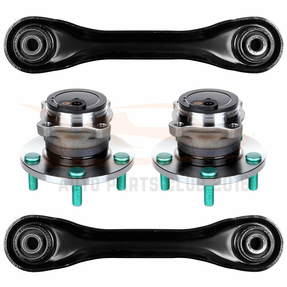 Set of 4 Rear Wheel Bearing Hubs for Mazda 3 & 5 (2004–2009)
