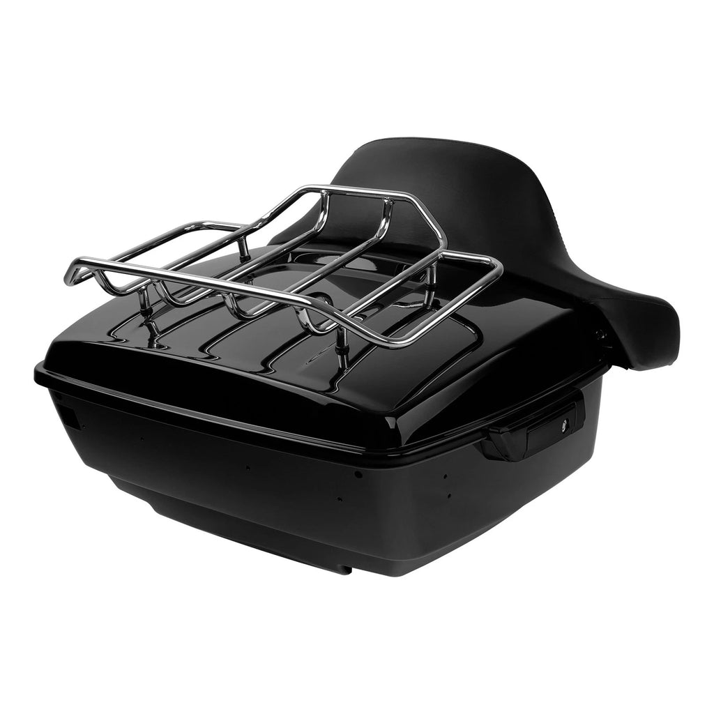 Trunk Pad Backrest Mount Rack for Harley Touring Road Glide (2009–2013)