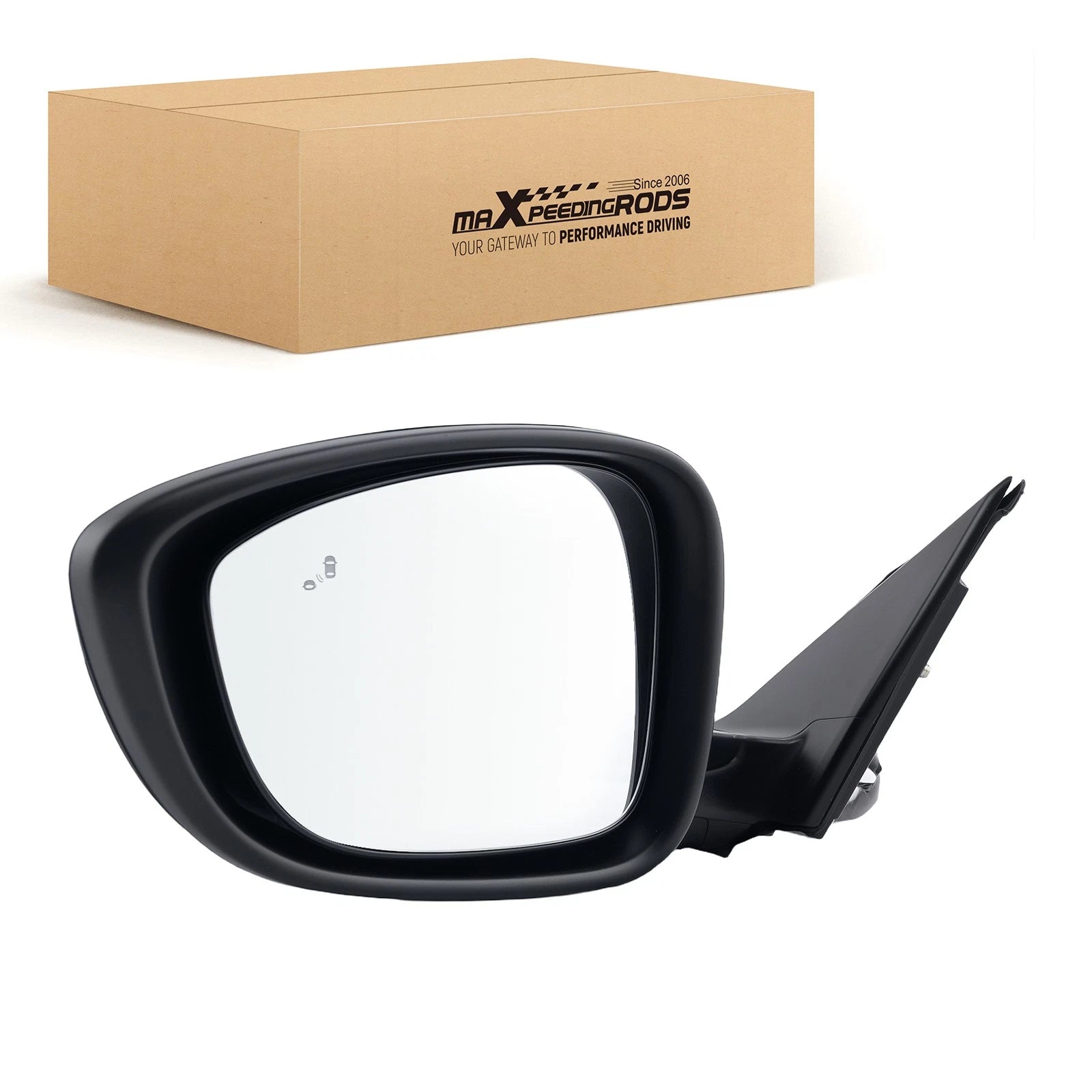 Left Rear Heated Mirror for Honda Accord Sport (2018–2022) 76258TVAA22 HO1320329