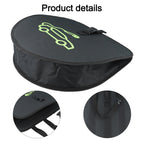 Electric Vehicle Charging Line Storage Bag for EVs (Black)