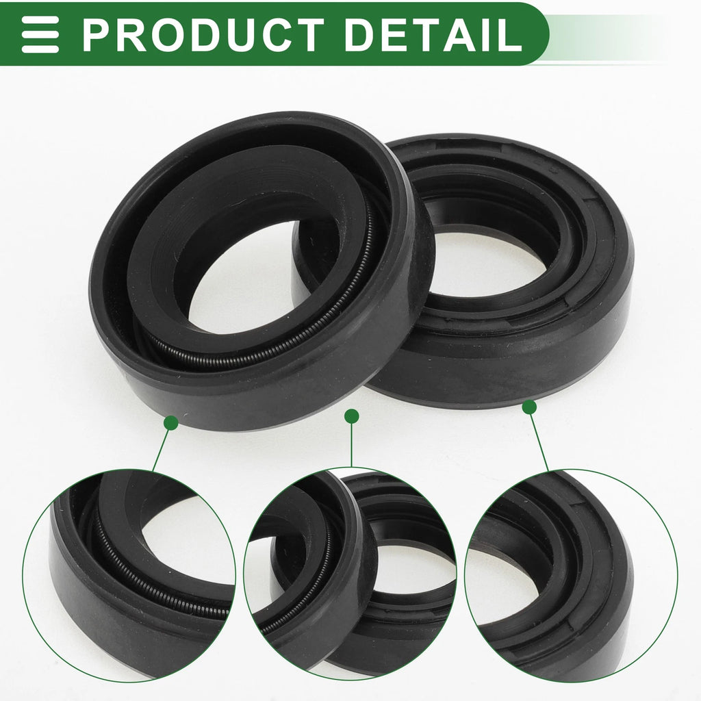 Set of 5 Oil Seal Rotary Shaft Seal NBR Rubber 15x26x7mm