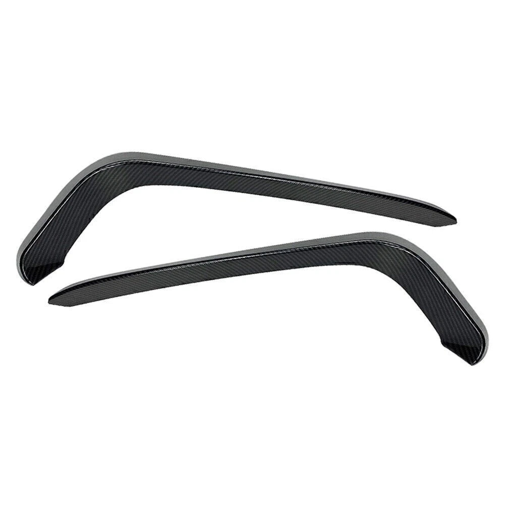 Front Fog Light Lamp Strip Trim Carbon Fiber for VW Passat Variant (2017–2018)