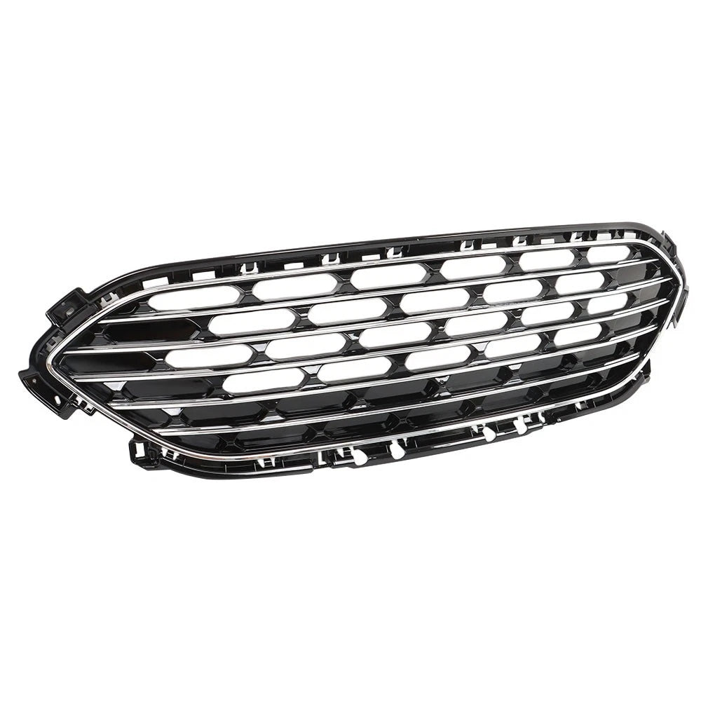 Front Upper Grille Assembly for Ford Escape (2020–2022) Black & Chrome Trim