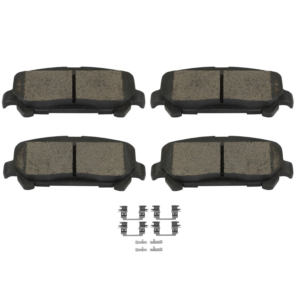 Set of 2 Rear Ceramic Brake Pads for Chevrolet Colorado (2015–2020)