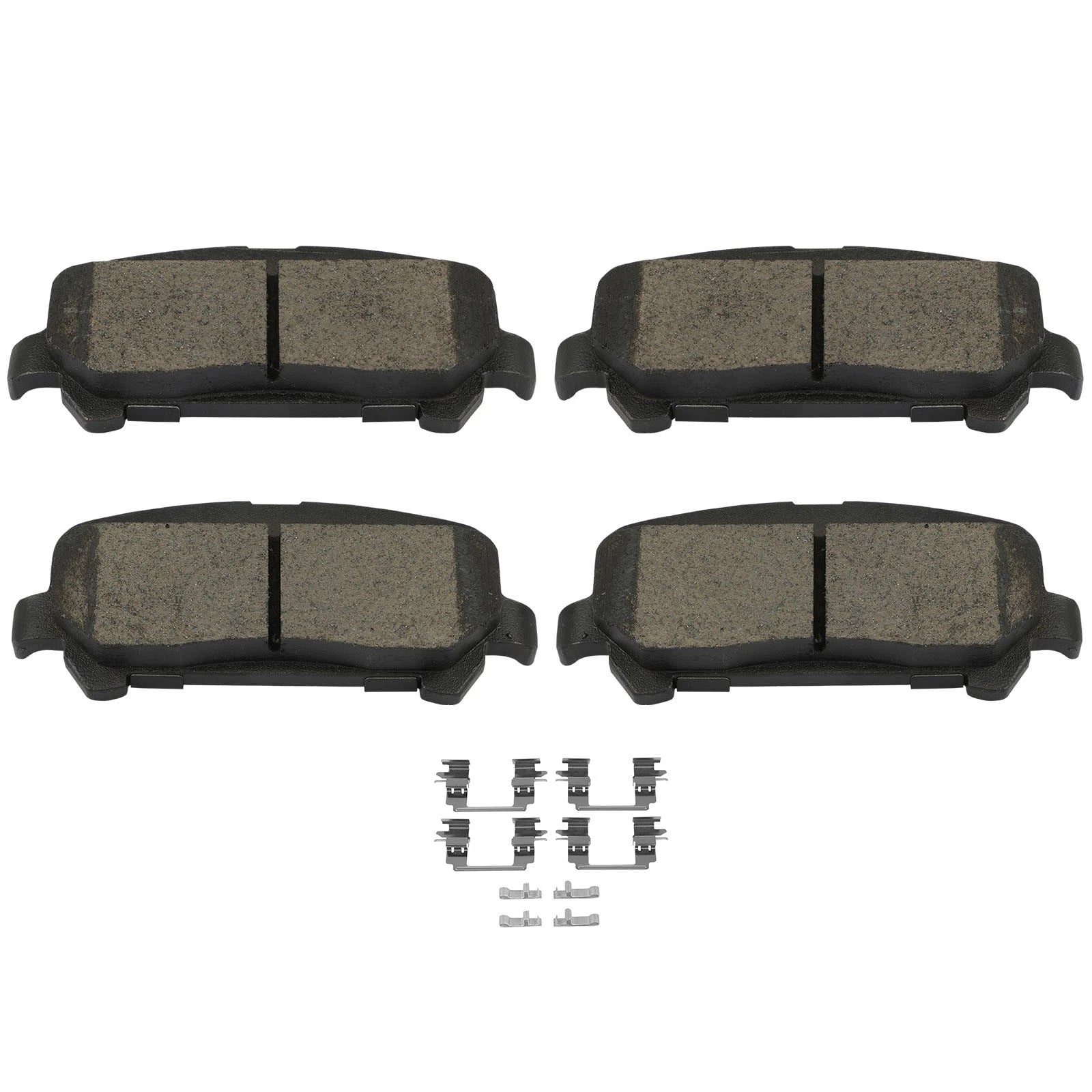 Set of 2 Rear Ceramic Brake Pads for Chevrolet Colorado (2015–2020)