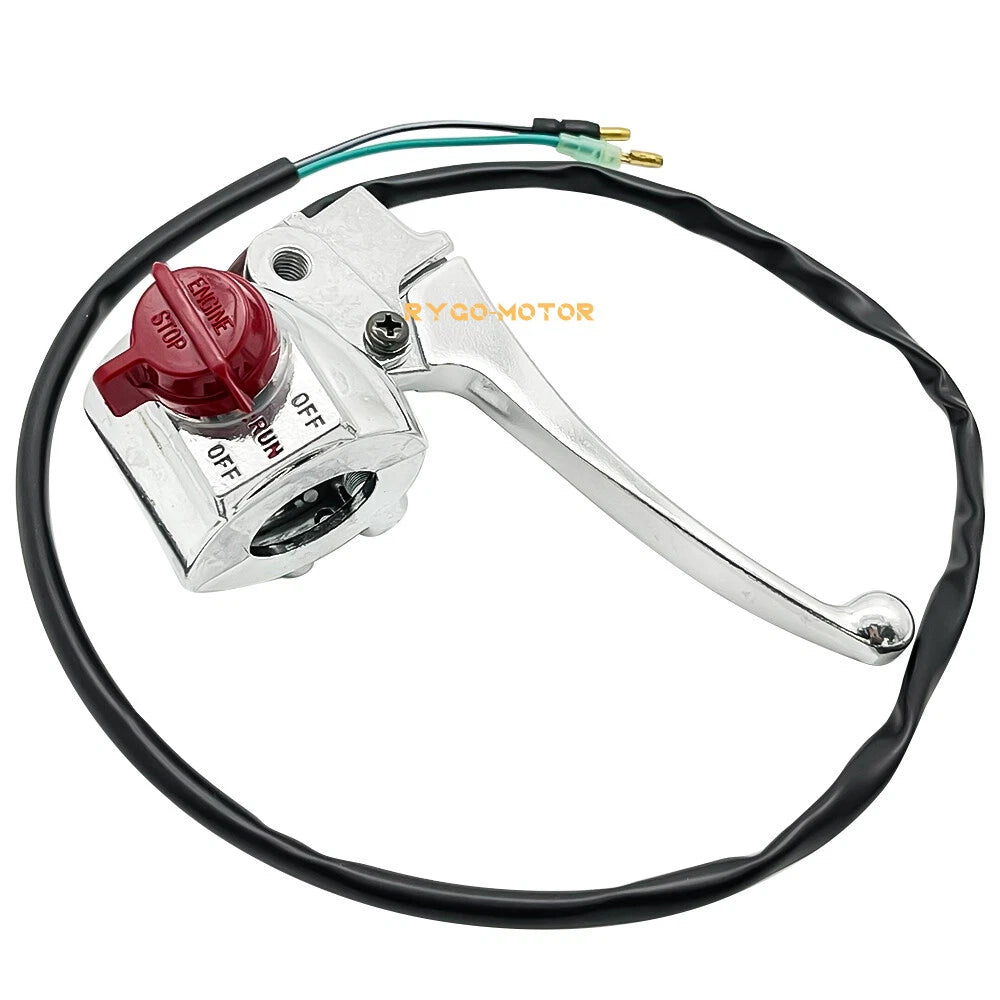 Right Start Stop Kill Switch & Brake Lever for Honda Z50 Z50R (1991–1999)