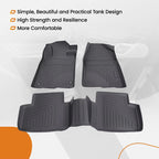 Set of 4 Waterproof Floor Mats Liner for Honda Civic/Insight (2016–2021)