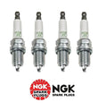 Set of 4 NGK V-Power Resistor Spark Plugs ZFR5F11 for Acura Honda Mazda