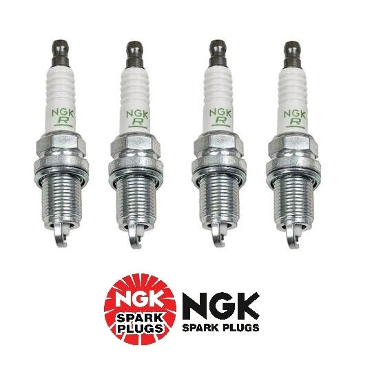 Set of 4 NGK V-Power Resistor Spark Plugs ZFR5F11 for Acura Honda Mazda