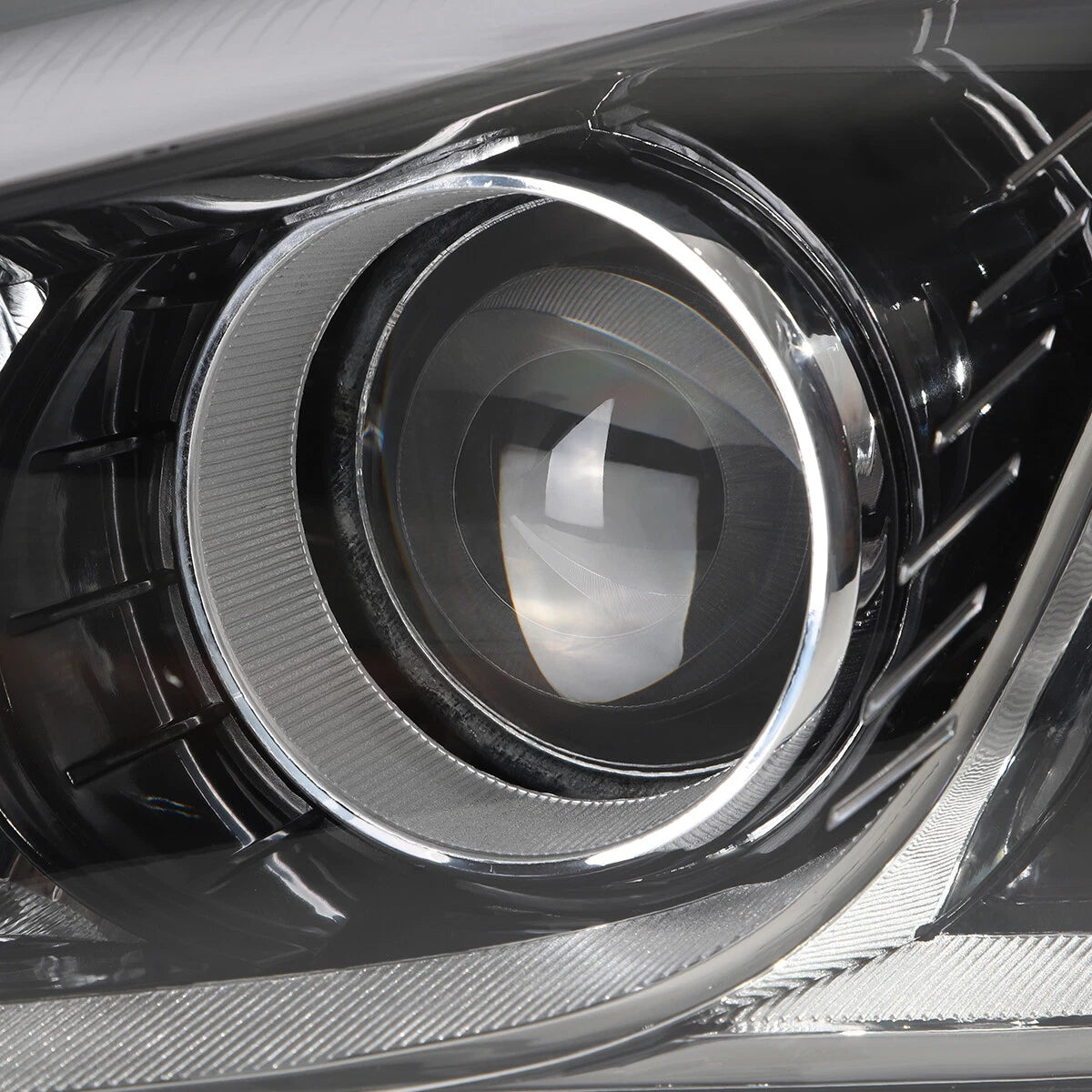 Left Driver Side Halogen Headlight for Hyundai Sonata (2015–2017)