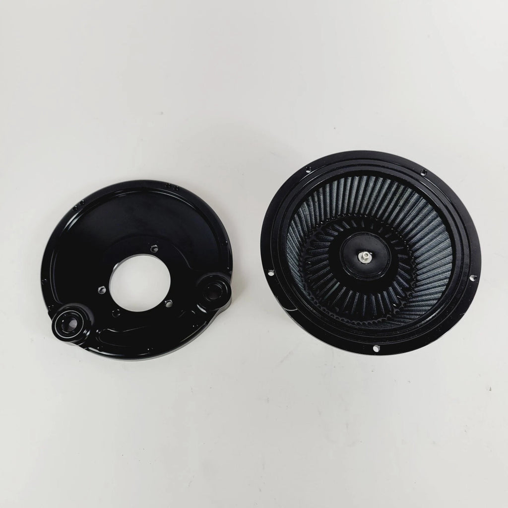 Spin Cut Air Cleaner Intake Filter for Harley Sportster XL 883 1200 (2004–2022) Black